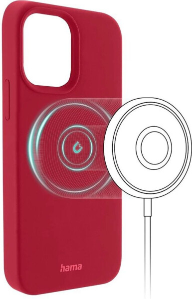 Hama MagCase Finest Feel PRO Cover Apple iPhone 14 Pro Rot, Bild 8