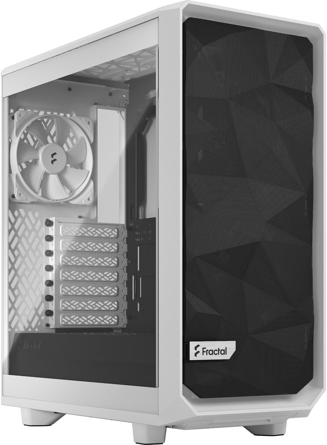 Fractal Design Meshify 2 Compact Lite TG Clear Tint White