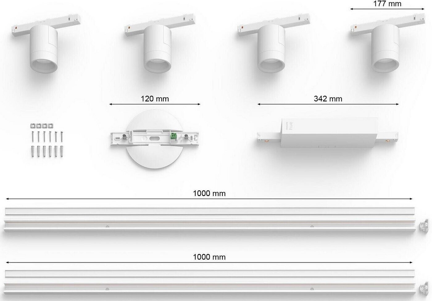 Philips Hue Bluetooth White & Color Ambiance Perifo Spots Starter-Set weiß  (871951440778700) ab 576,15 € | Preisvergleich bei