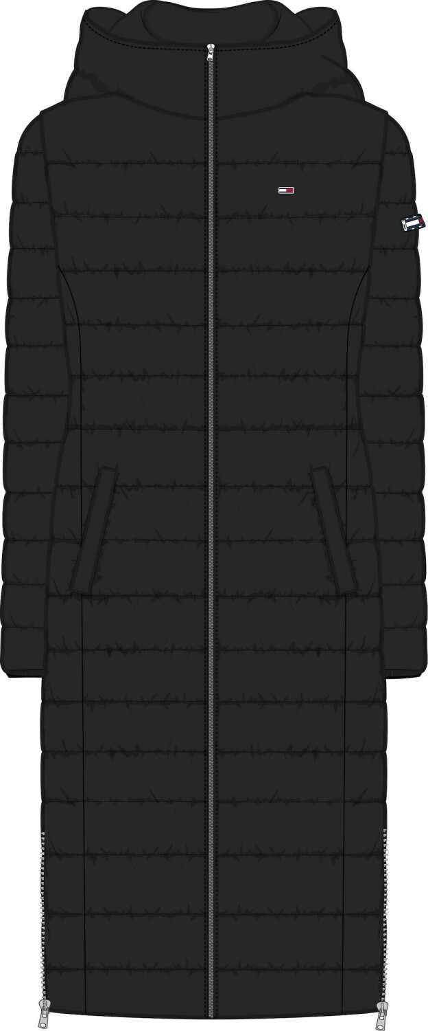 Tommy Hilfiger Basic Hooded Coat (DW0DW14385) black