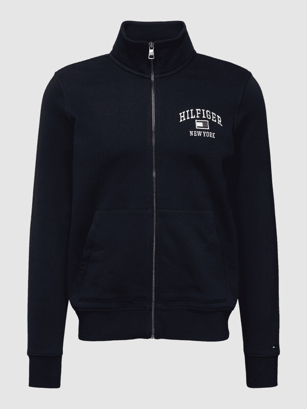 Tommy Hilfiger TH Modern Zip-Thru Varsity Jacket (MW0MW28172) desert sky