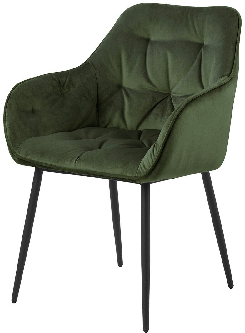 Actona Armchair Brooke forest green/black