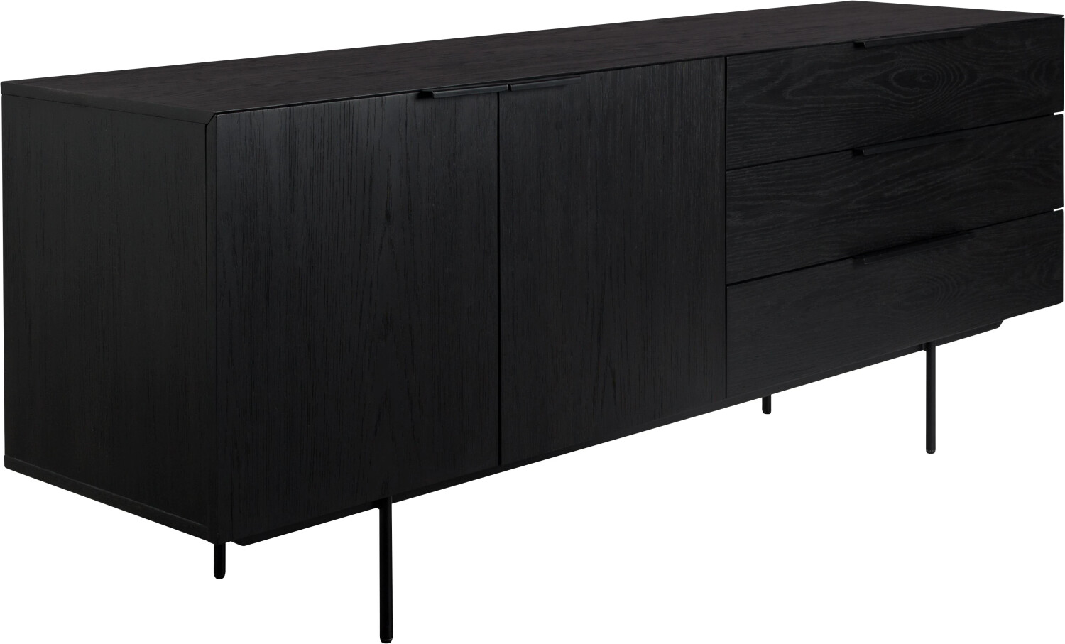 Zuiver Sideboard Travis 180x45x70,5cm black