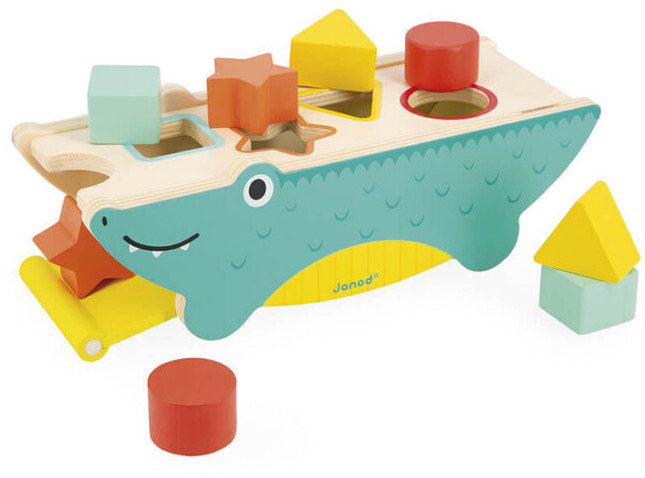 Janod Tropik - Shape game Crocodile