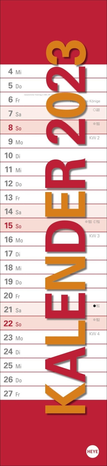 Heye Langplaner XL 2025 ab 9,99 €  Preisvergleich bei idealo.de