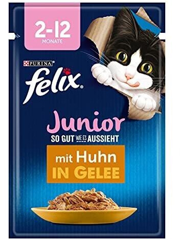 Felix As good as it looks Junior in jelly with chicken 26x 85g