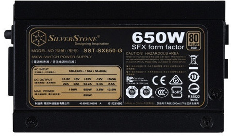 SilverStone SFX SX650-G V1.1 650W