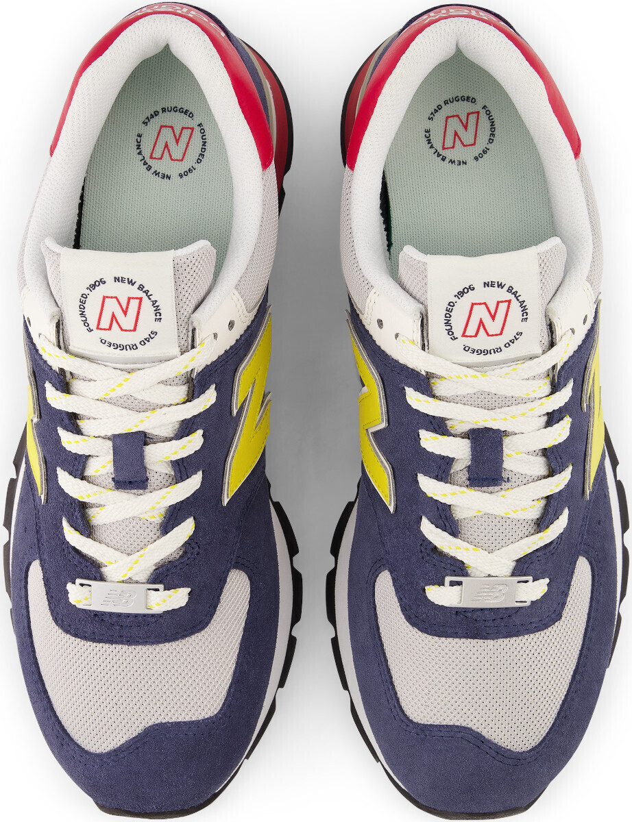 New Balance ML574 blue yellow ab 92 90 Preisvergleich bei