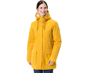 Ladies shop yellow parka