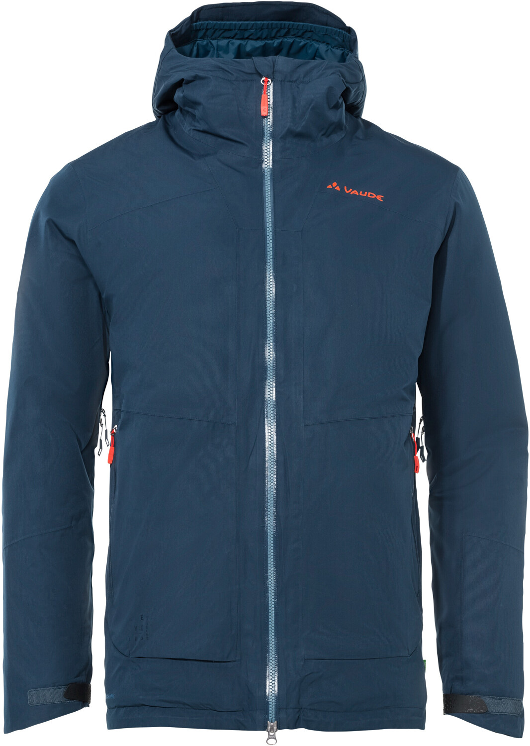 VAUDE Men's Elope Padded Jacket dark sea/red