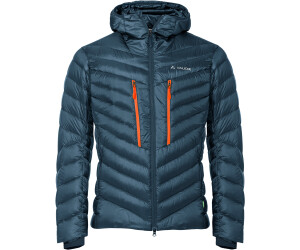 VAUDE Monviso Daunenjacke Herren - Leichte Wanderjacke Mit Kapuze Für Bergtouren