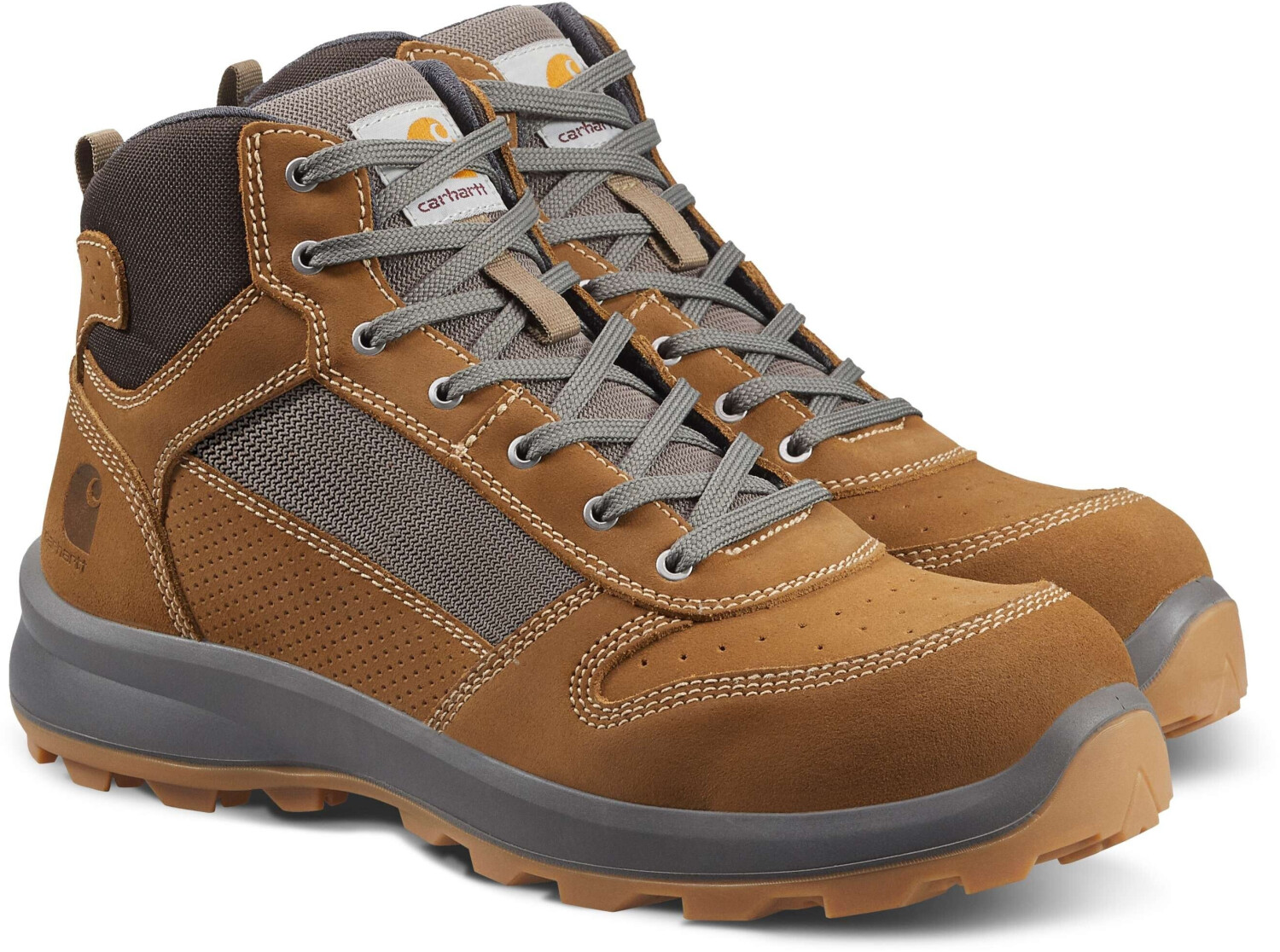 Carhartt Michigan Rugged FLEX S1P Midcut brown
