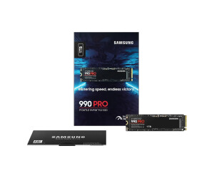 Samsung 990 PRO 4 To Dissipateur Thermique PCIe 4.0 NVMe M.2 SSD - Coolblue  - avant 23:59, demain chez vous
