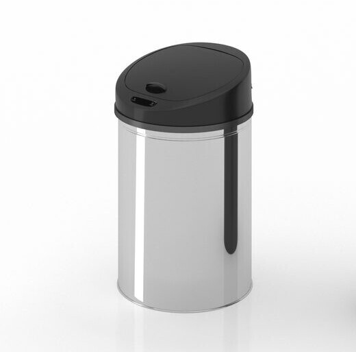Jago Bin with Sensor 40l silver