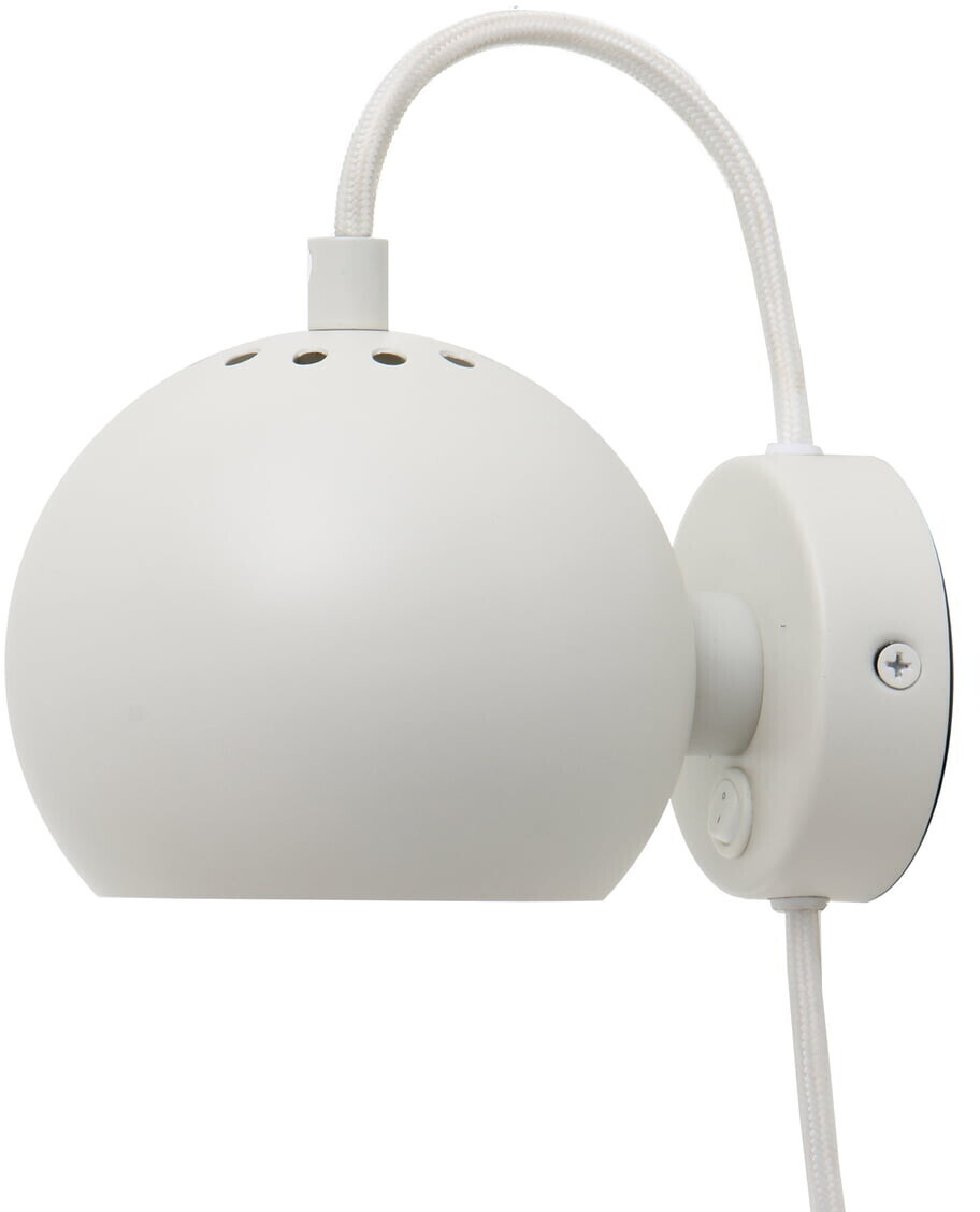 Frandsen Ball Wall Lamp matt white