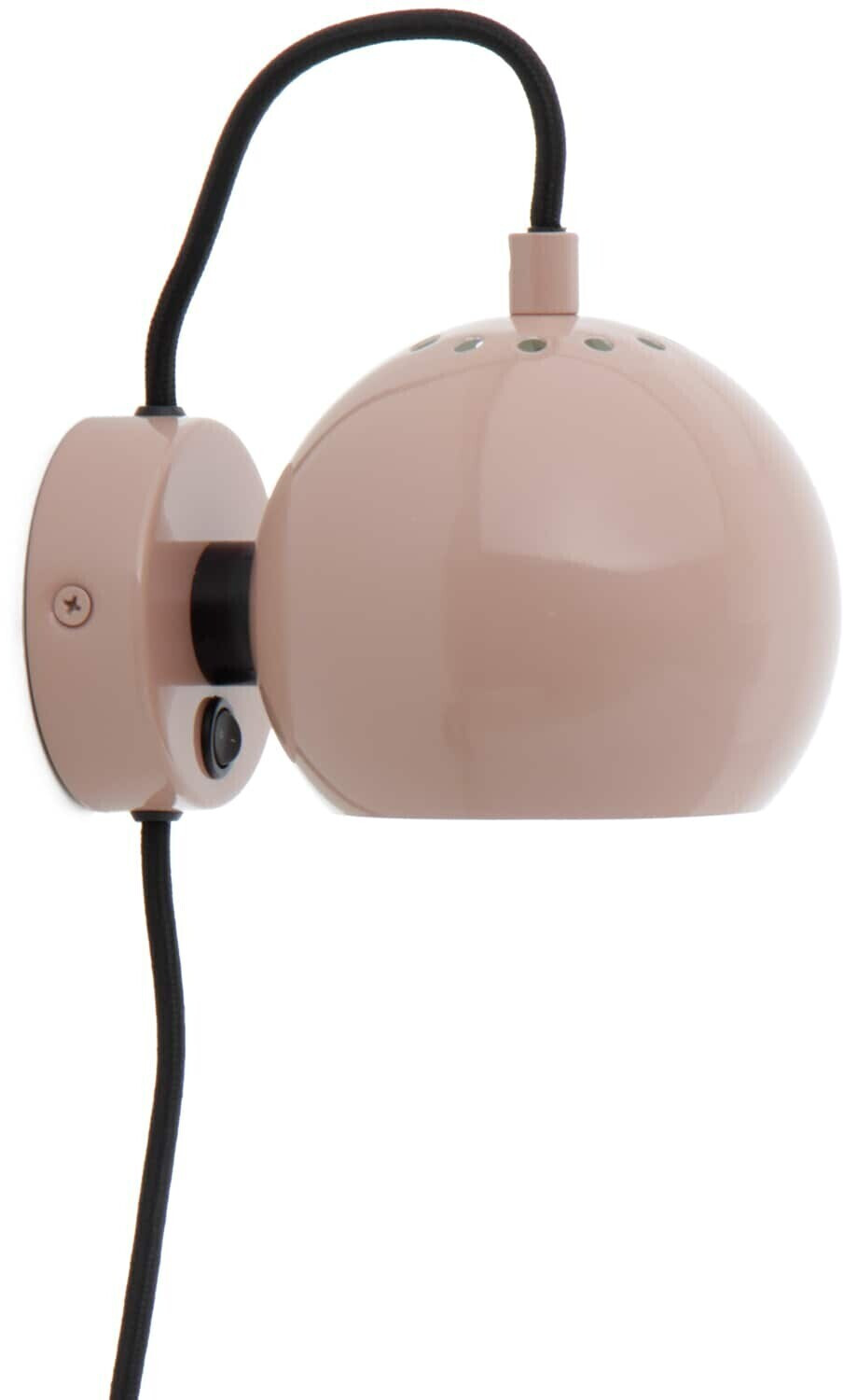 Frandsen Ball Wall Lamp glossy nude