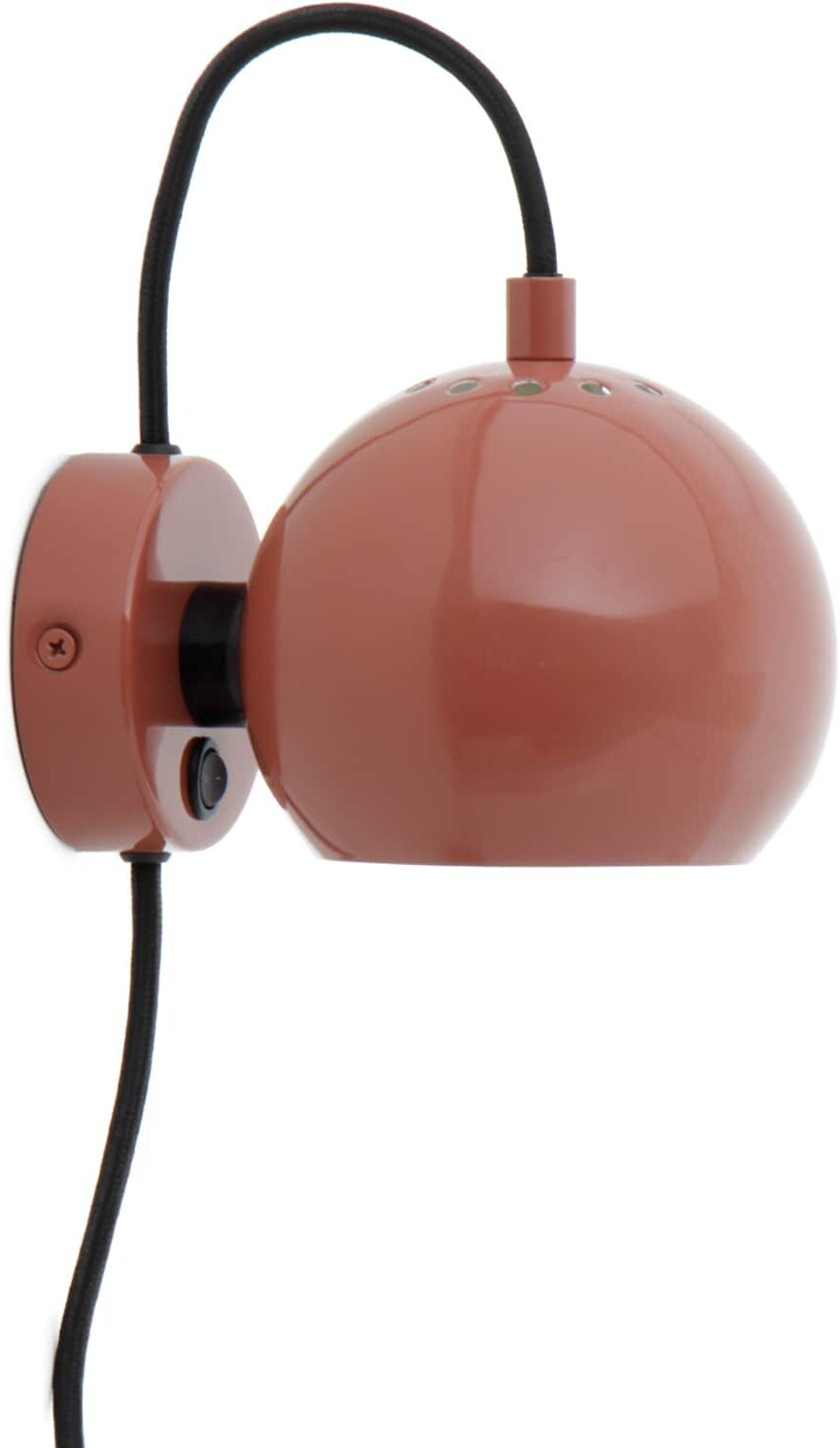 Frandsen Ball Wall Lamp glossy red
