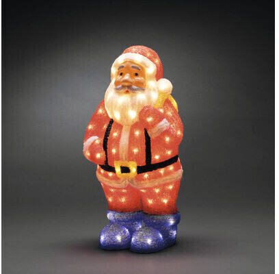 Konstsmide LED-Dekofigur cm IP44 ab (6247-103) Weihnachtsmann bei | 118,99 Preisvergleich € bunt 55