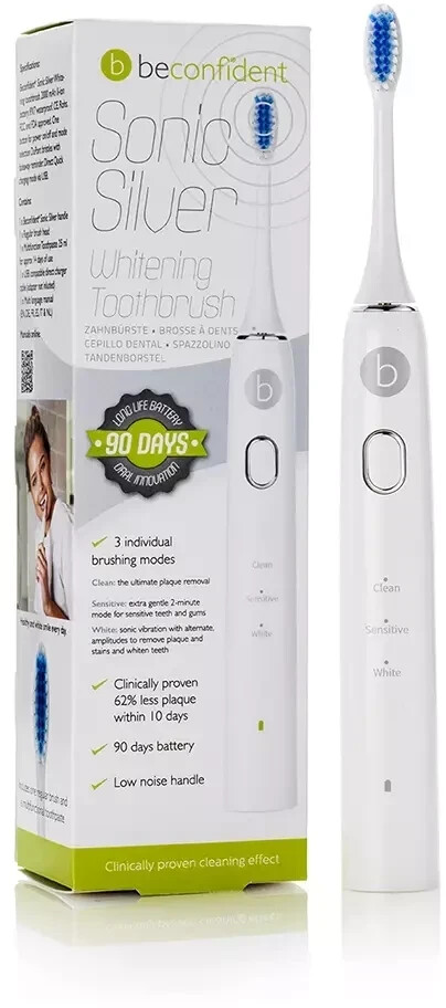 BeconfiDent Whitenic Toothbrush Sonic Silver