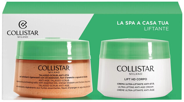 Collistar Lifting Body Set (Body Scrub 300ml + Cream 200ml)