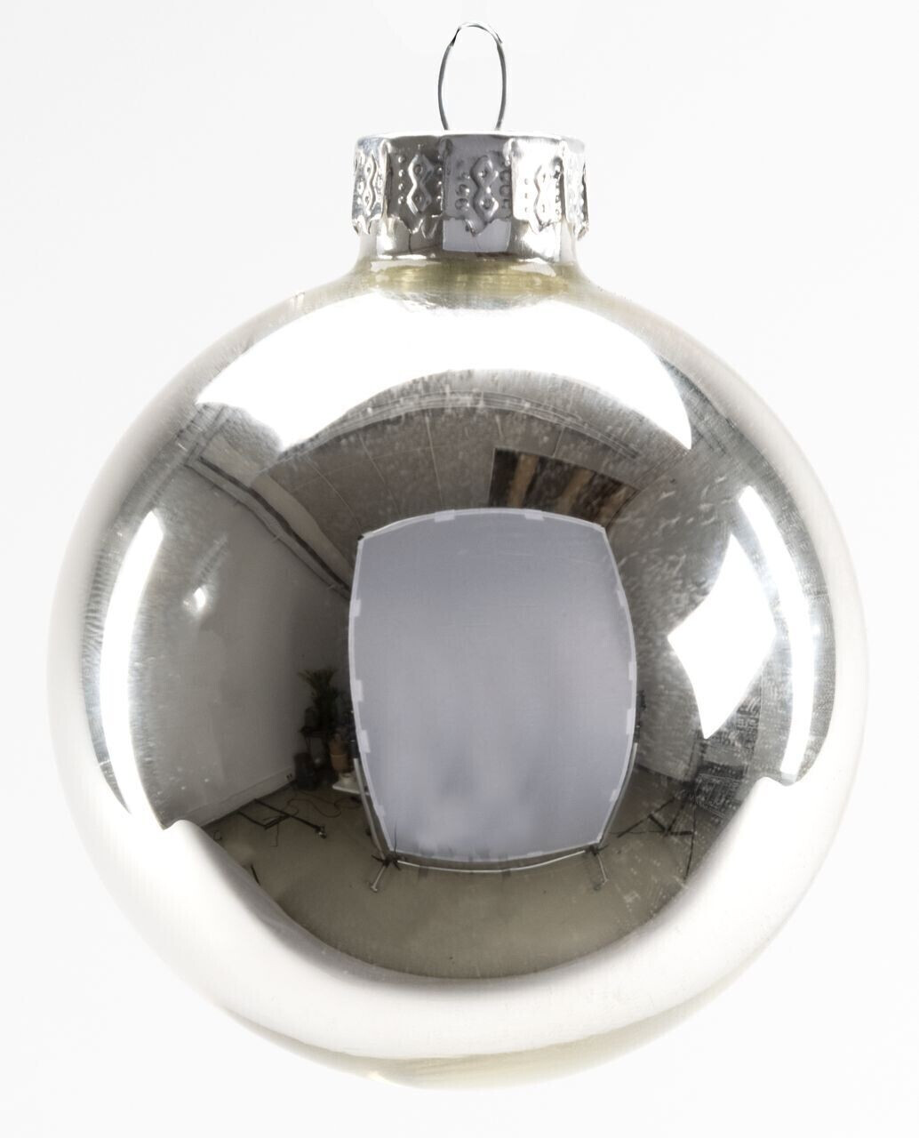 Trend Line Weihnachtskugeln Glas Ø6cm weiß 20-Stk. weiß ab 6,99