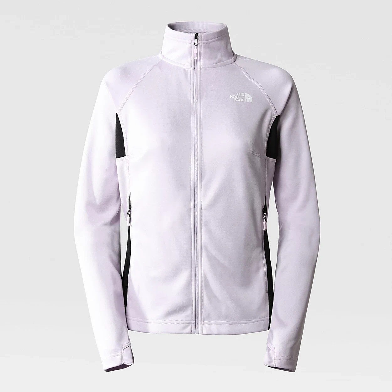 The North Face Atletic Outdoor Midlayer FZ Women lavender fog/white heather/black heather