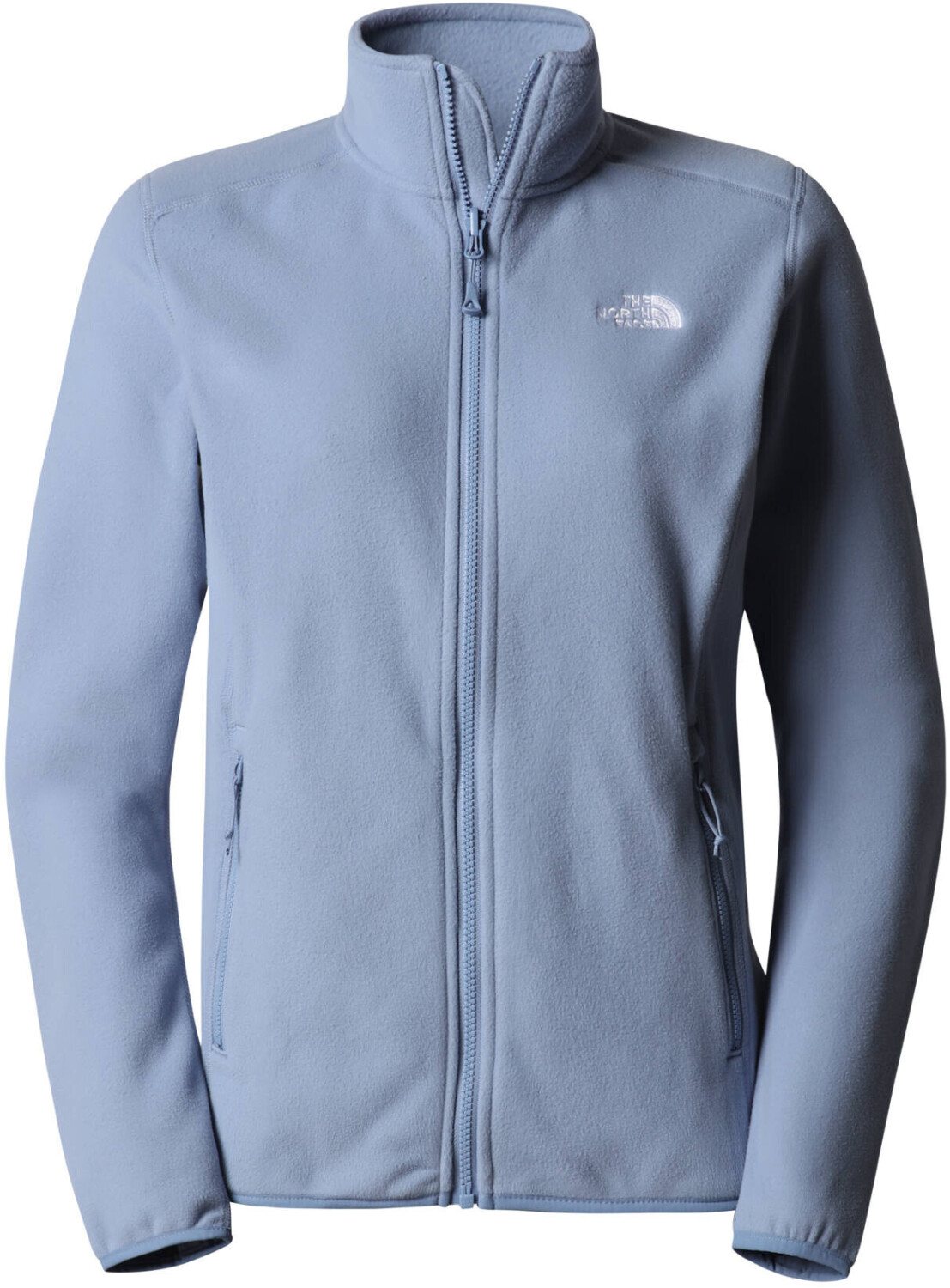 The North Face Women's 100 Glacier Full-Zip Fleece (5IHO) light grey heather