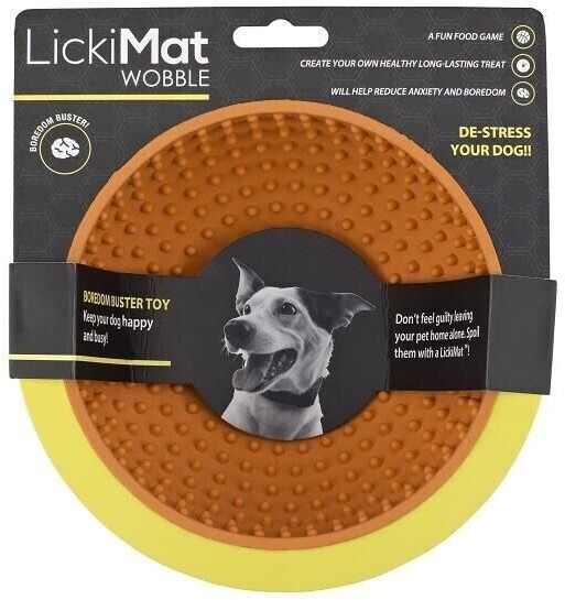 LickiMat Tapis de léchage Orange LickiMat Tapis de léchage Orange