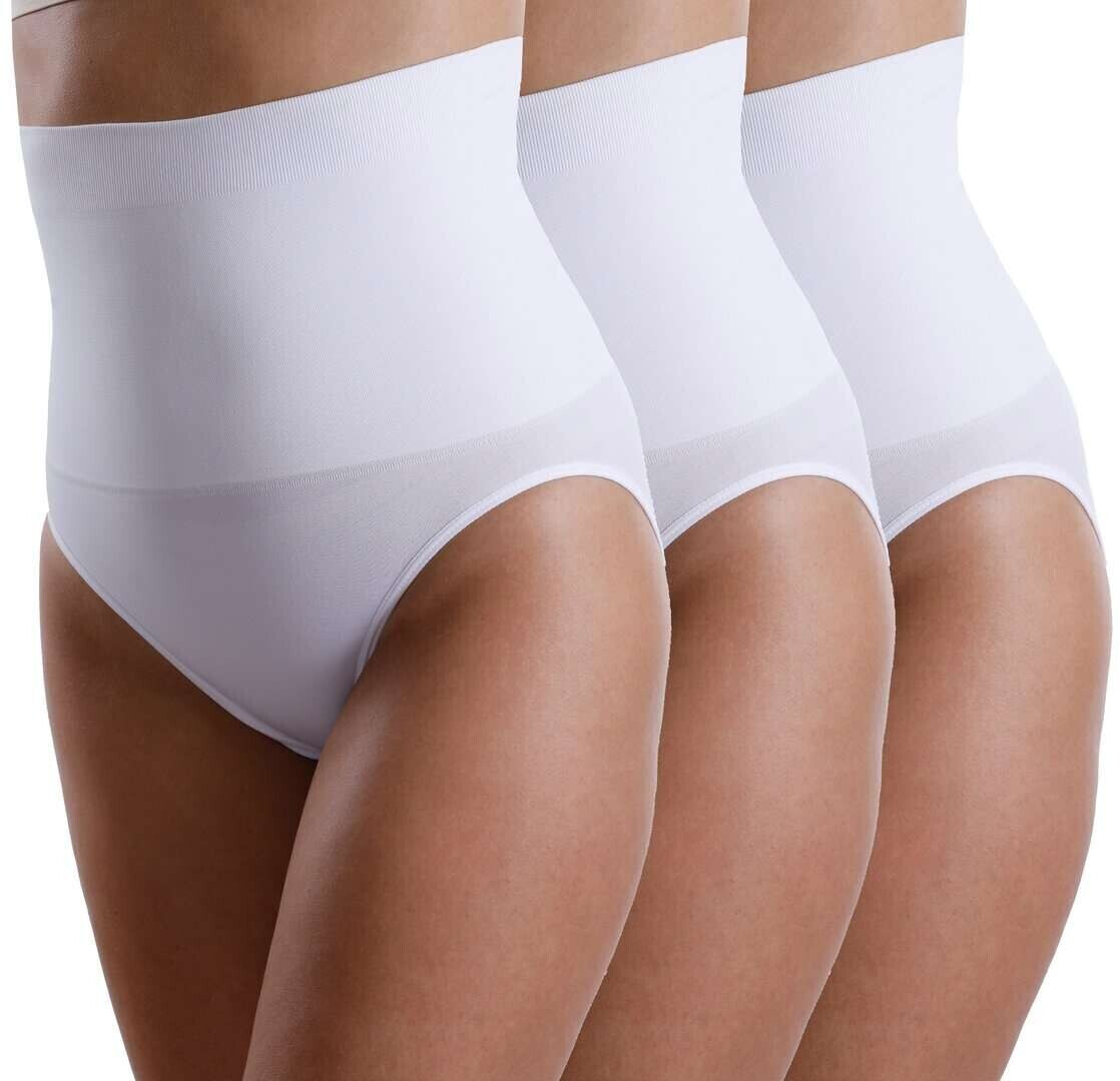 yenita 3-Pack Seamless Slips (5075) white