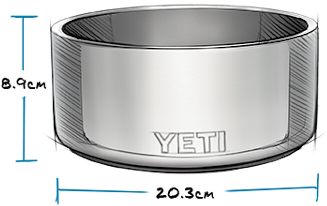 Yeti Gamelle pour chien crab-orange Stainless Steel Yeti Gamelle pour chien crab-orange Stainless Steel