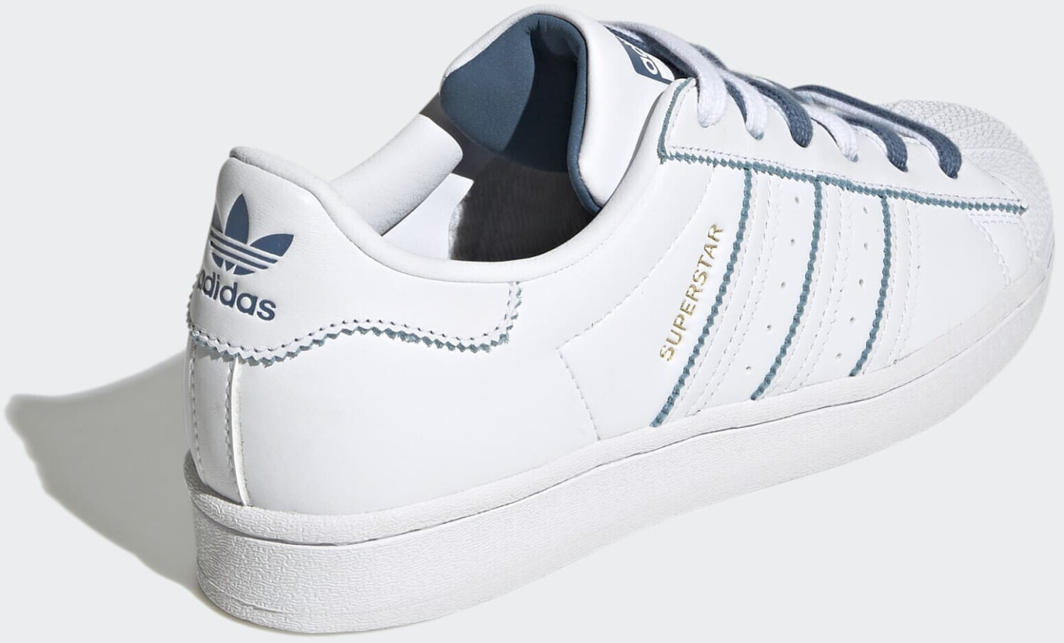 Adidas Superstar Women cloud white altered blue gold metallic a 79 20 oggi Migliori prezzi e offerte su idealo