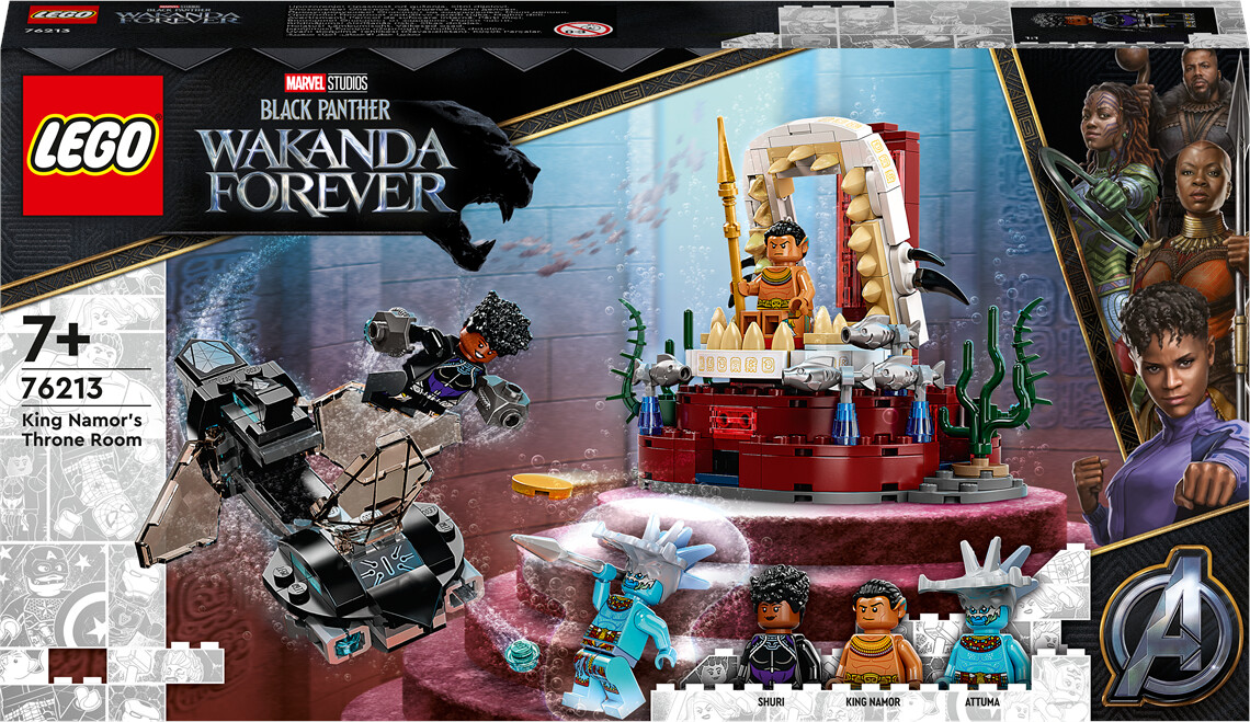 LEGO Marvel - La salle du trône du roi Namor (76213)