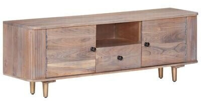vidaXL TV Cabinet Solid Acacia Wood 118 x 30 x 40 cm (322684)