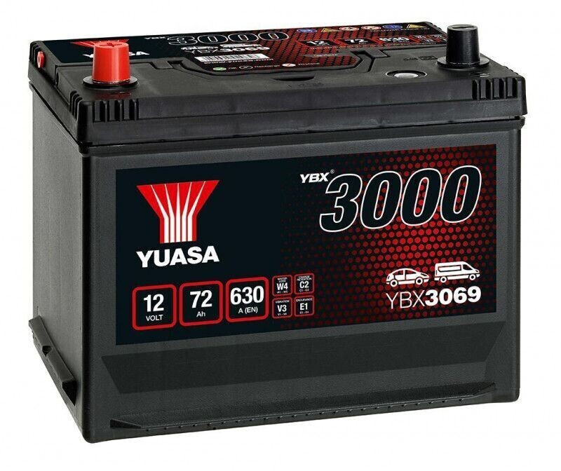 Yuasa 12V 72Ah YBX3069