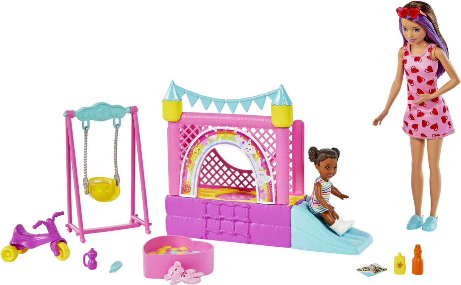 Babysitter barbie playset clearance