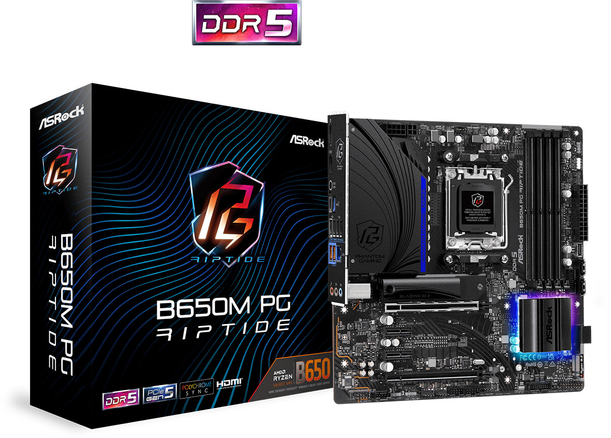 ASRock B650M PG Riptide