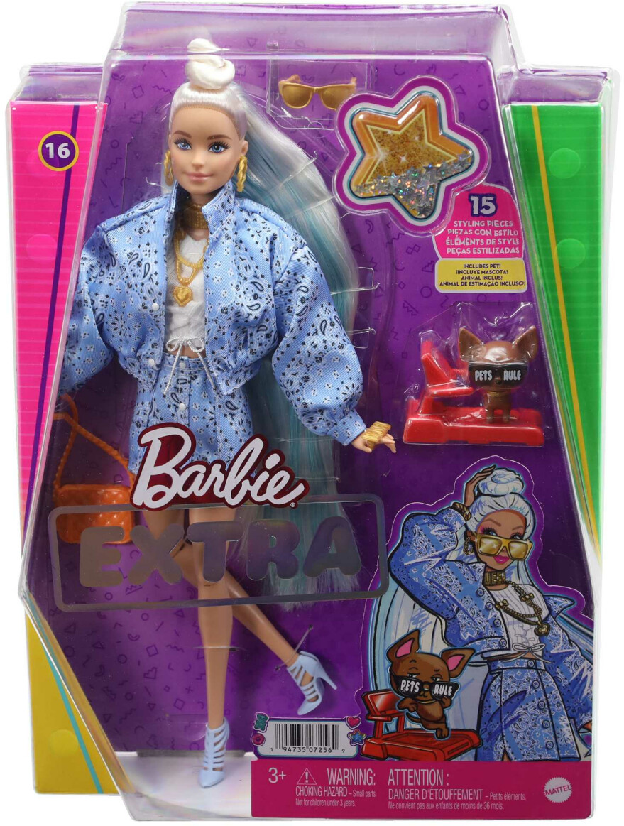 Barbie Extra doll with blue skirt&jacket (HHN08) a € 17,50 (oggi