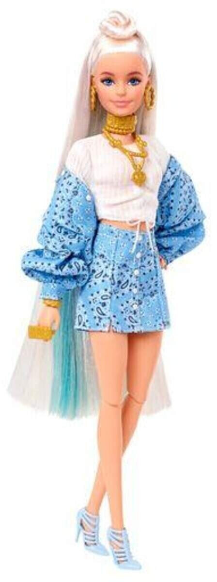Barbie Extra doll with blue skirt jacket HHN08 from 18.49 Today Best Black Friday Deals on idealo
