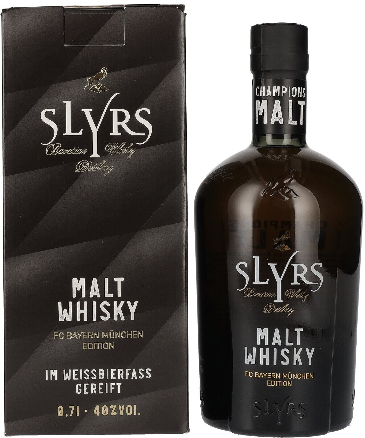 Slyrs Bavarian Malt Whisky FC Bayern München Edition 0,7l 40%
