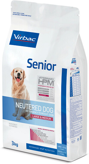 Virbac Veterinary HPM Senior Neutered Dog Large & Medium (3 kg)