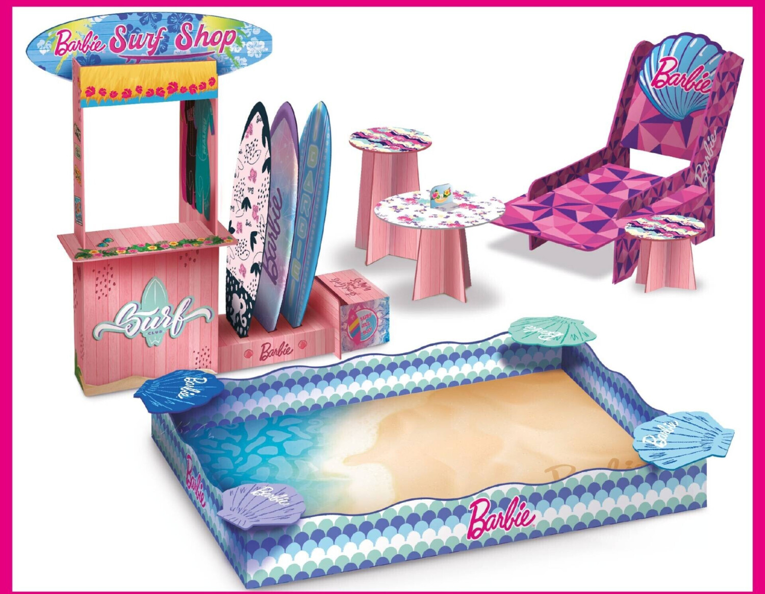 Lisciani Barbie Surf&Sand with doll a € 41,24 (oggi)