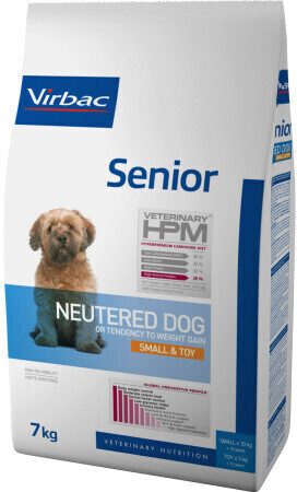 Virbac Veterinary HPM Senior Neutered Dog Small & Toy (7 kg)