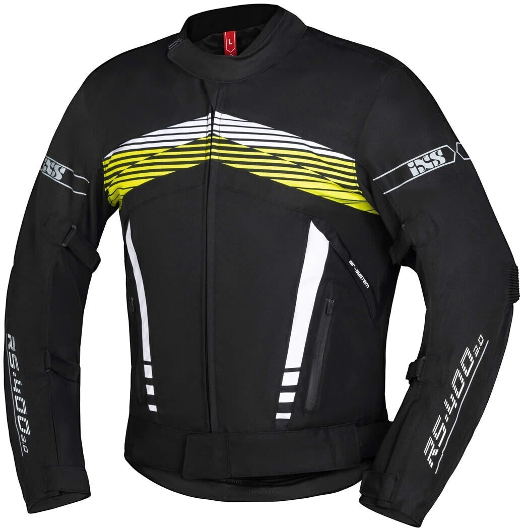 IXS RS-400-ST 3.0 black/white/yellow
