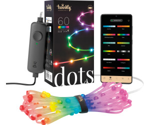twinkly Dots 60 LEDs RGB multicolor 2nd Generation 3 m (TWD060STP-T)
