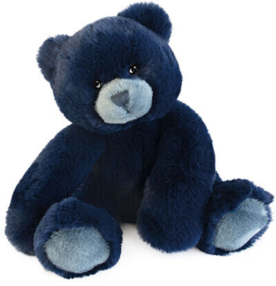 Histoire d'Ours Ours en peluche bleu marine 25 cm (HO3028)