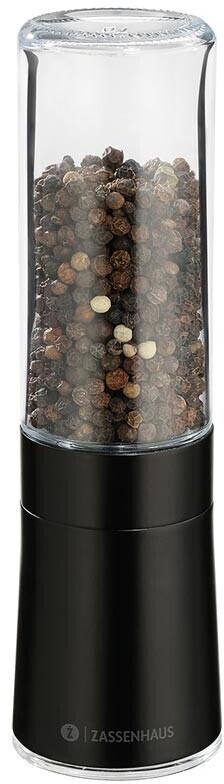 Zassenhaus Pepper mill Dessau 17 cm black/glass