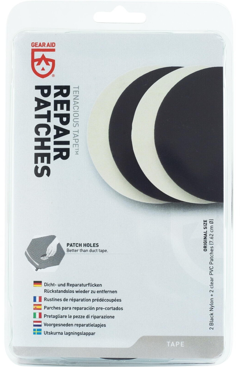 GearAid Tenacious Tape Reparatur Flicken, 4er-Pack ab 7,16 ...