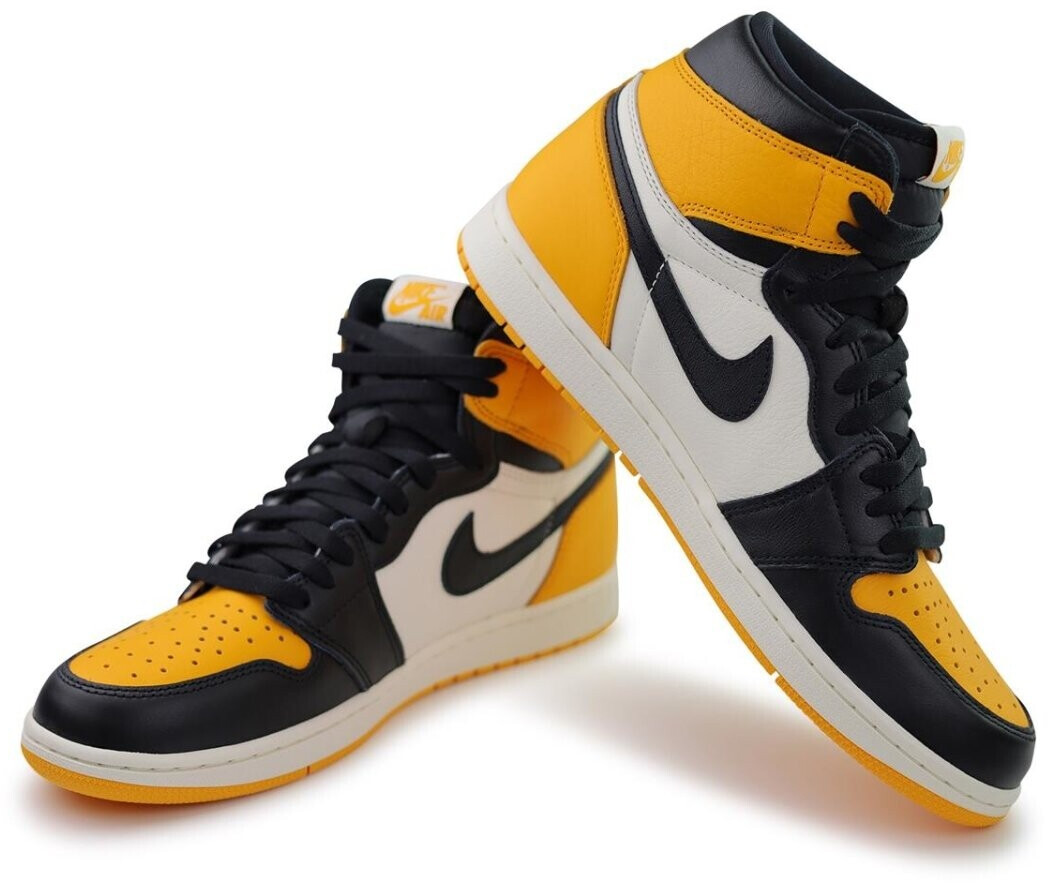 Air jordan 1 retro high og yellow and black store