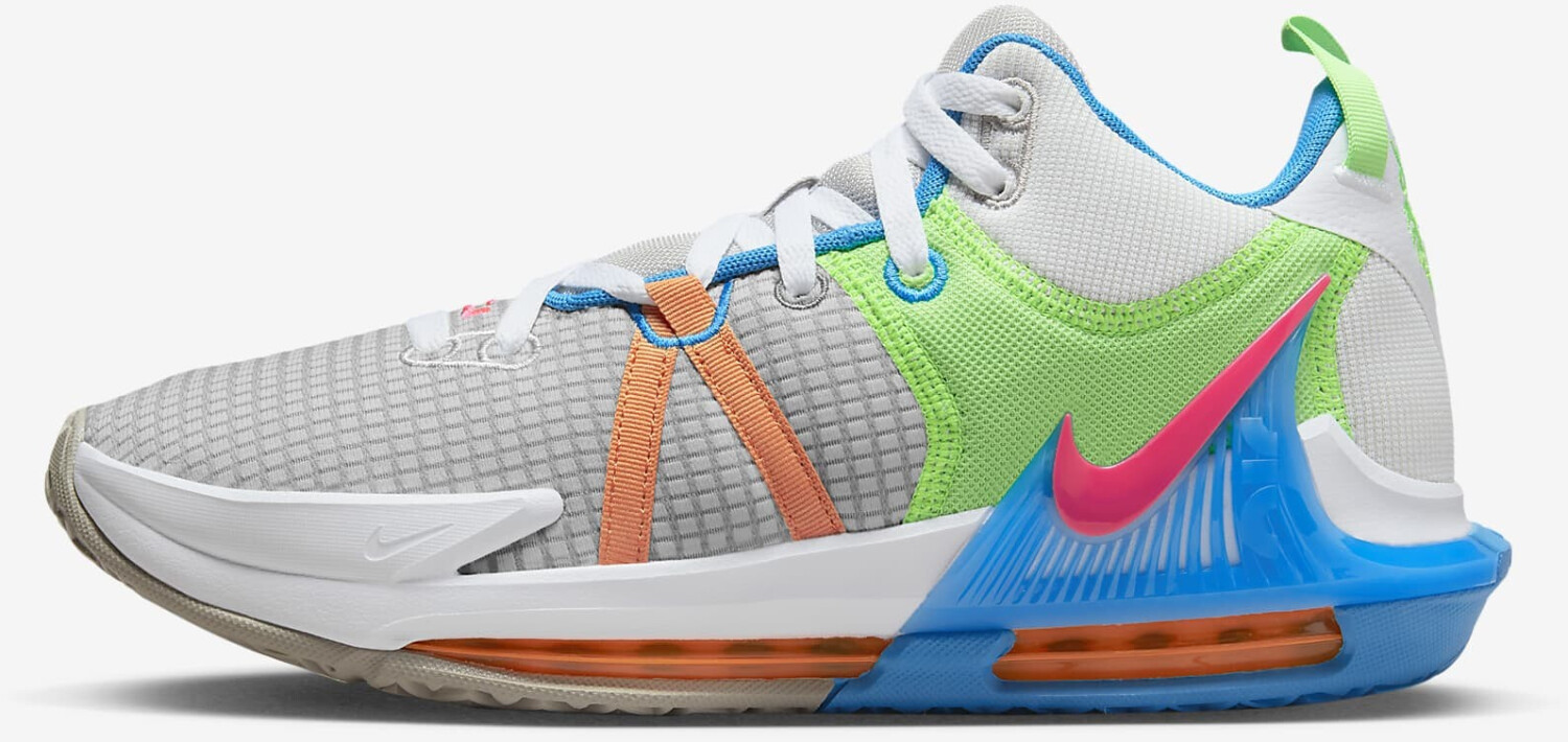 Nike LeBron Witness 7 DM1123 grey fog cobblestone laser blue