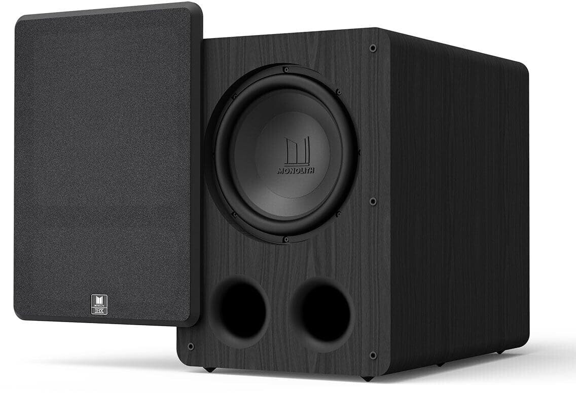 Monoprice Monolith 12" THX Select Certified Subwoofer Amplifier V2 ab 1